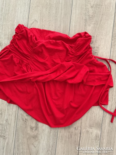 Piros mini szoknya S/M