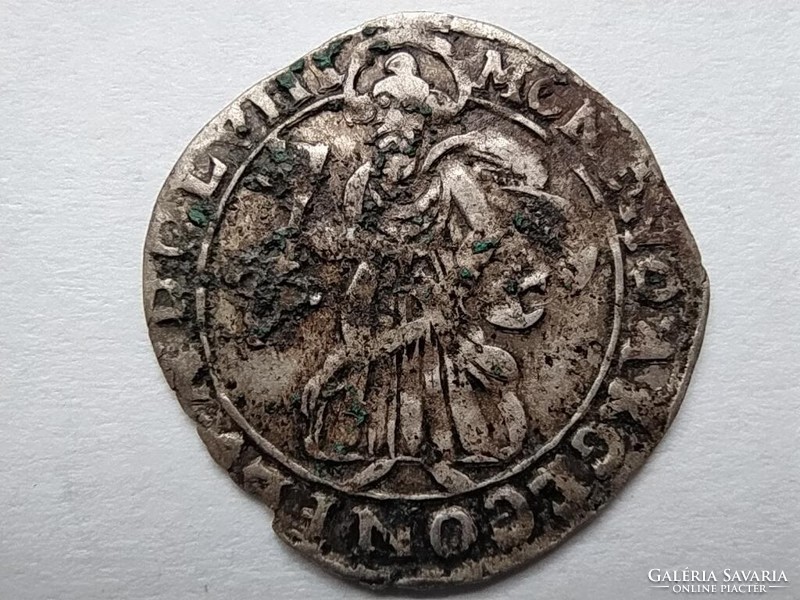 Német Államok Trieri érsekség Charles Kaspar (1652-1676) Ezüst 1/2 Albus 1658