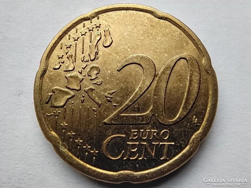 Ausztria 20 eurocent 2002