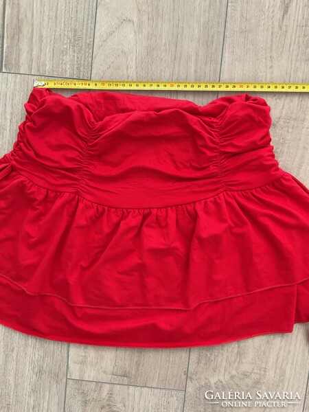 Piros mini szoknya S/M
