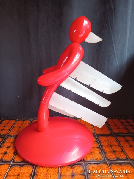 Pop art Raffaele Iannelo Red Voodoo  késblokktartó / Vintage Decor