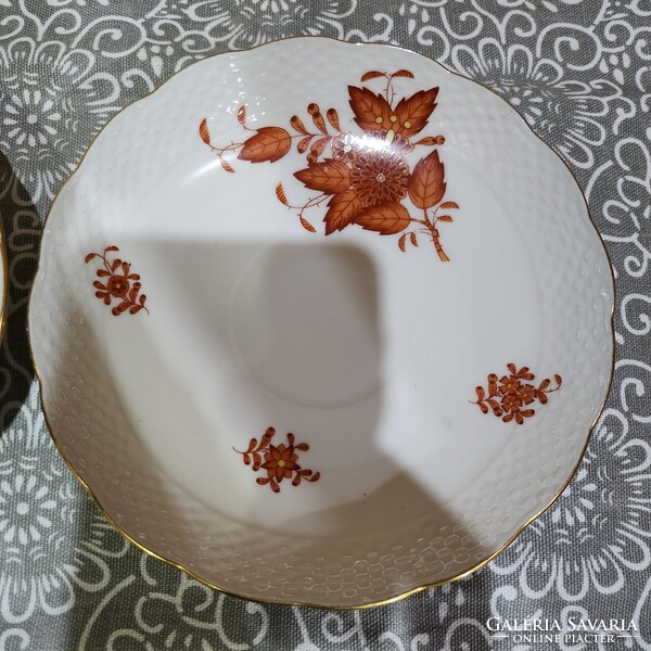 Herendi Apponyi Orange Teás Alátétek 2 db