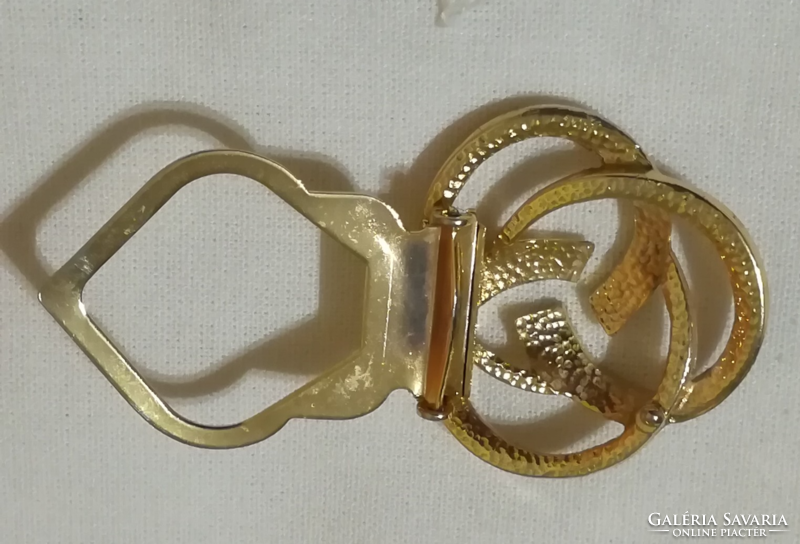 Retro aranyozott ruhacsipesz,ruhadísz.