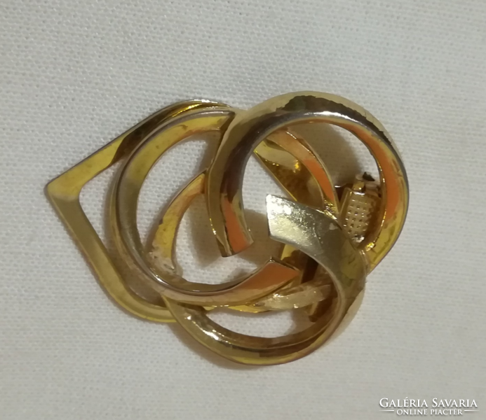 Retro aranyozott ruhacsipesz,ruhadísz.