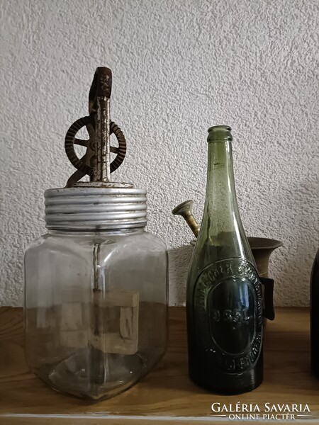 Régi antik vajköpülő népi