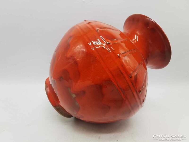 Dybisewszky kerámia, nagy méretű, 65 cm haskörfogat, 22 cm magas