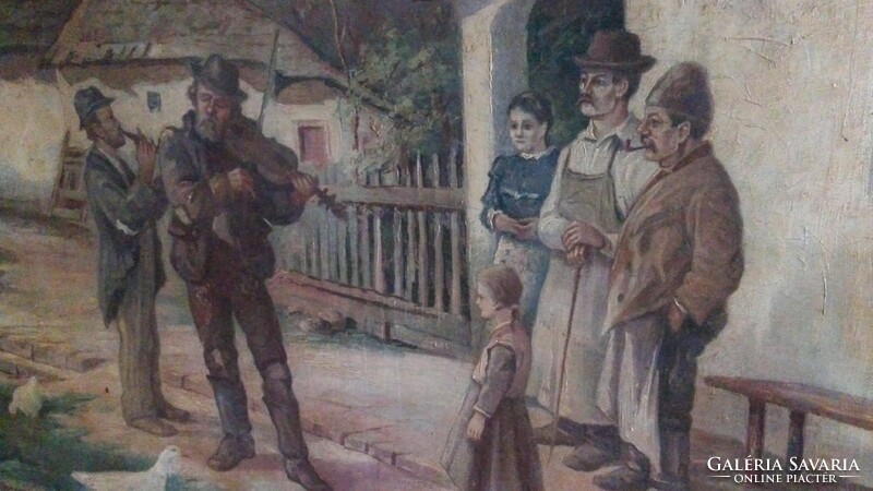 Gebauer Ernő (1882 - 1962) - híres magyar festő, grafikus festménye