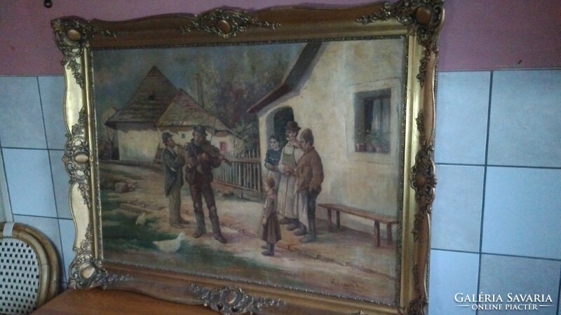 Gebauer Ernő (1882 - 1962) - híres magyar festő, grafikus festménye