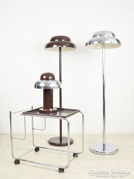 OPTEAM “felhő” design iparművészeti ikonikus fém asztali lámpa - 1976