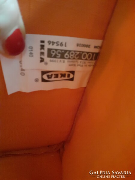 IKEA régi HEJAN narancssárga CD tartó falra szerelhető váz hordozható elemek