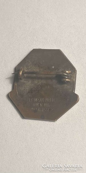 Sielő -hegymászó kitűző Knappenhof III Birodalom / Leopold Neuron /