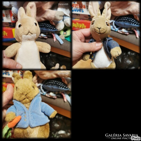 Nyúl Péter plüssök 003. - Peter Rabbit plush 003.