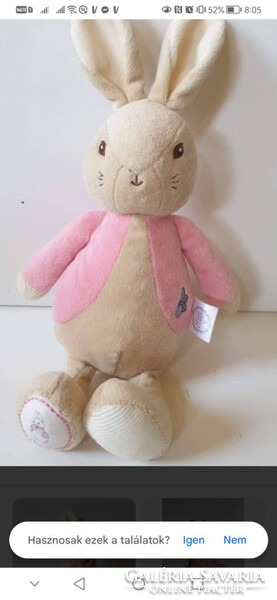 Nyúl Péter plüssök (Lily nyuszi) 009. - Peter Rabbit plush (Flopsy, Mopsy and Cotton-tail) 009.