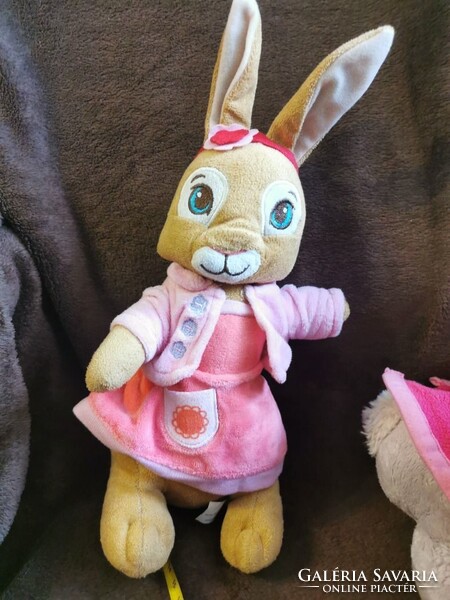 Nyúl Péter plüssök (Lily nyuszi) 007. - Peter Rabbit plush (Flopsy, Mopsy and Cotton-tail) 007.