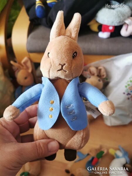 Nyúl Péter plüssök  014. - Peter Rabbit plush 014.