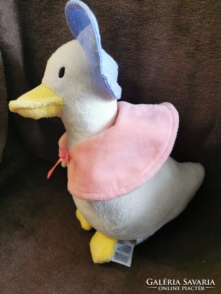 Nyúl Péter plüssök (Kacsa Jolán+Róka úr)  011. - Peter Rabbit plush (Jemima Puddle-duck+Fox) 011.