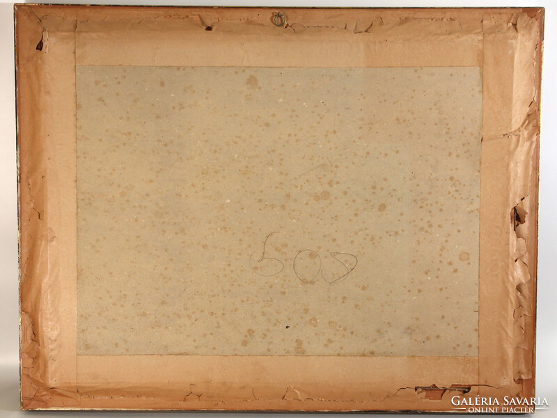 Rozs János (1901-1987) Dunai Halász 60x80cm | Dunapart