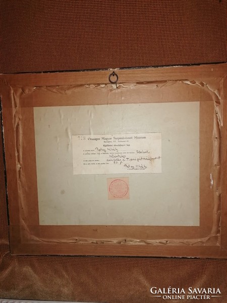 Patay Mihály fametszet 1937