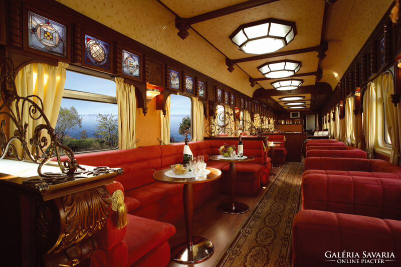 Russian luxury private train tea cup specialty
