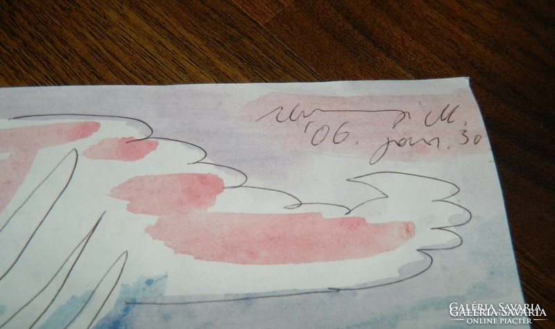 Urszinyi Mária tollrajz