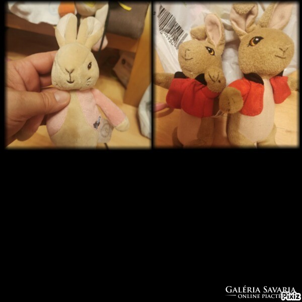 Nyúl Péter plüssök 017. - Peter Rabbit plush 017.