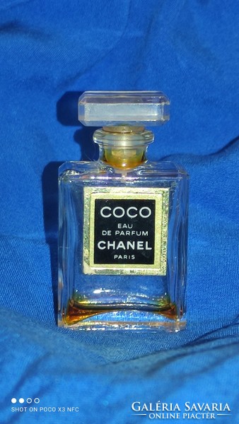 Vintage Coco Chanel mini parfümös üveg