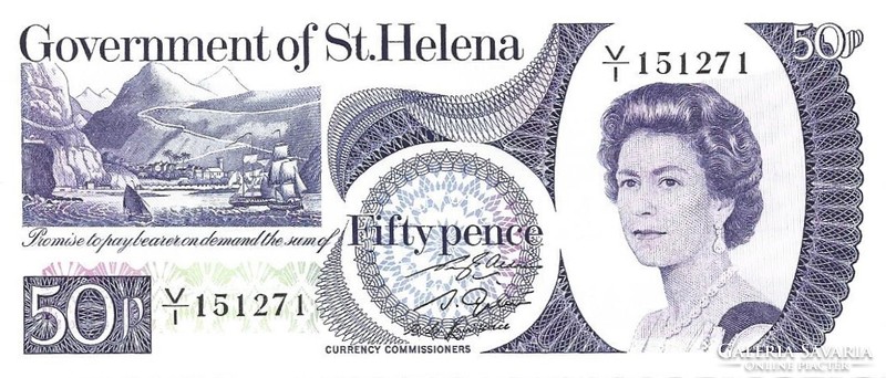 50 pence 1979 Szent Ilona Erzsébet királynő UNC