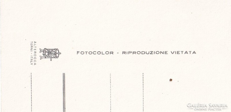 R:29 CINZANO Olasz reklám képeslap (posta tiszta)