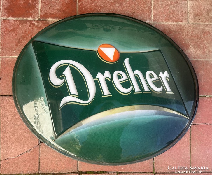 Dréheres reklám tábla.