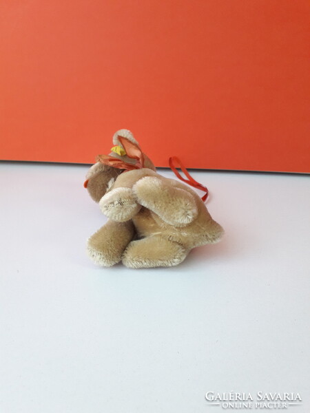 Eredeti STEIFF KUTYA MOPSY 13 cm antik STEIFF MOPSZ kutyus EXTRA !!