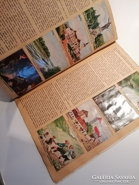 Utazás Erdélyben - Cikóriagyár gyűjtőalbum képekkel TELJES!!!!