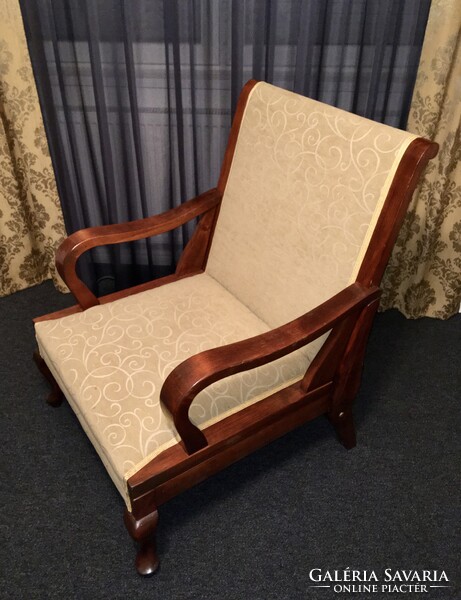 Antik,  különleges és nagyon ritka  , art deco fotel, fotelágy !