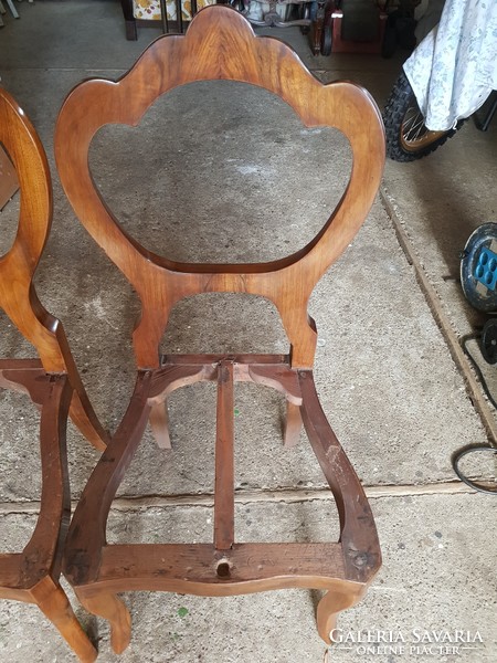 Biedermeier szék pár.