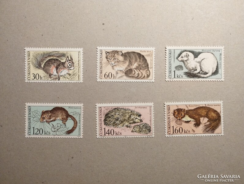 Csehszlovákia - Fauna, Vadállatok 1967