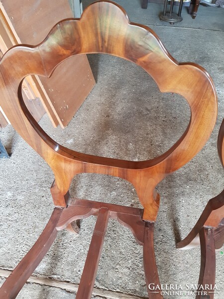 Biedermeier szék pár.