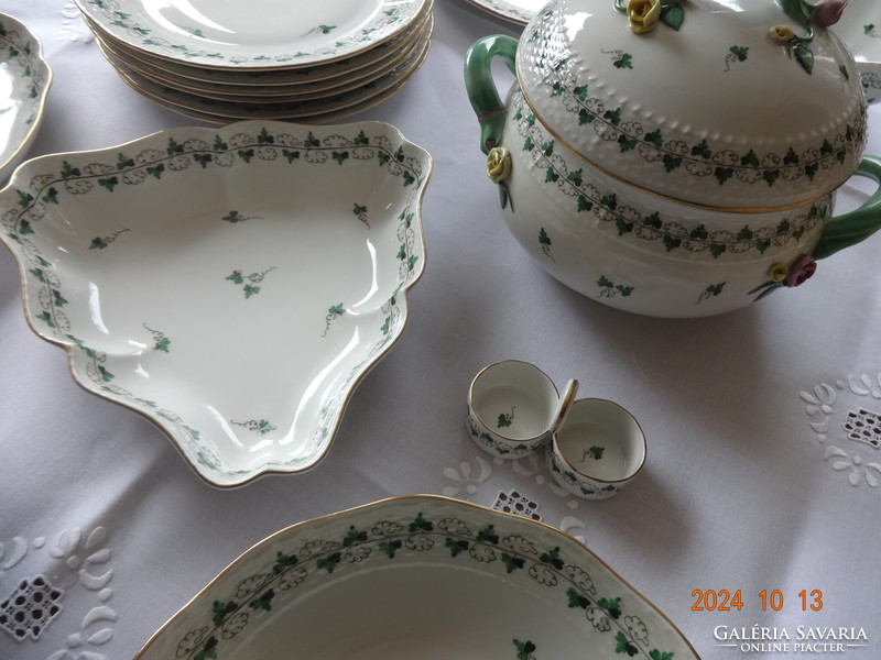 Herendi petrezselyem (Persil) mintás, 6 személyes étkészlet (20 db)
