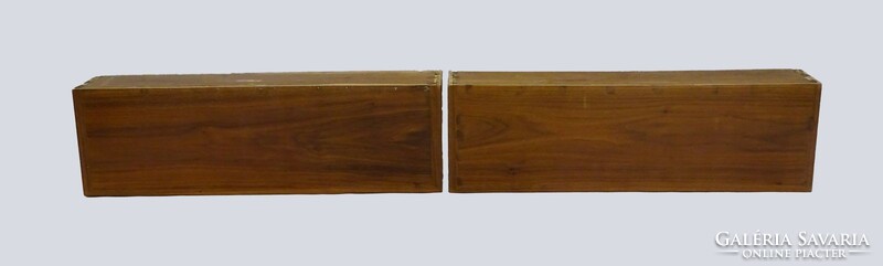 1T062 Antik griffmadár intarziás falipolc pár 142 cm