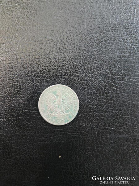 1933-as 2 Zlote Ag EF-