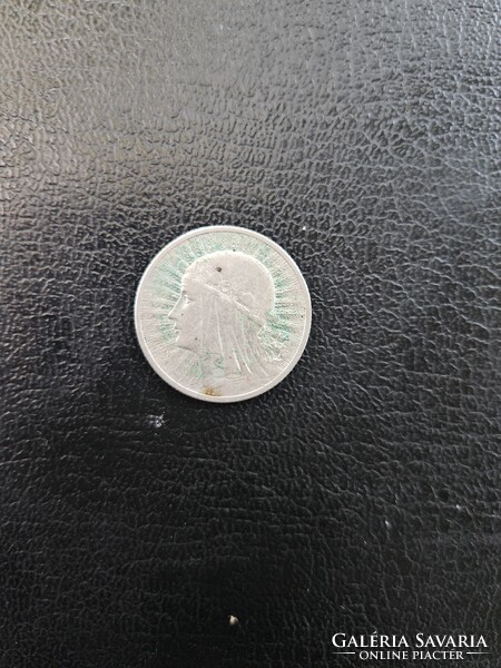 1933-as 2 Zlote Ag EF-