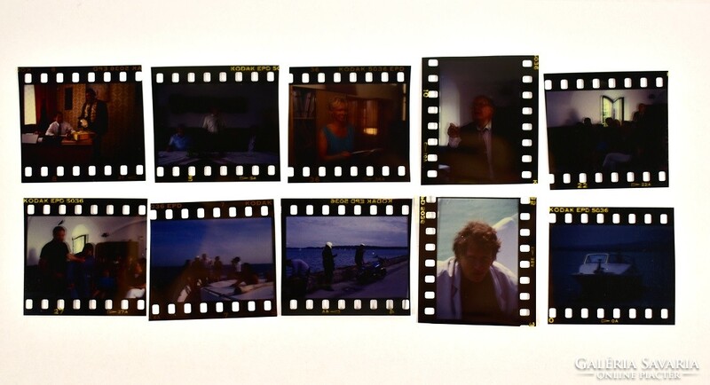 1991 HAMIS A BABA " Ötvös Csöpi és a többiek " - BUJTOR ISTVÁN FILMBŐL EREDETI FOTÓNEGATÍVOK 10 DB (