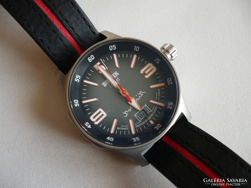 Vostok Europe 6:3 Bozsik limitált kiadású (041/100) extrém ritka automata karóra