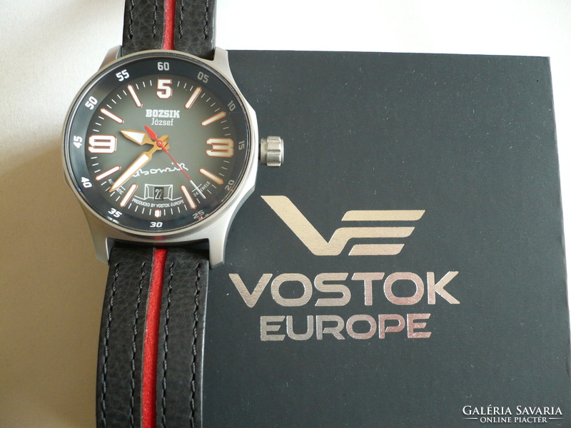 Vostok Europe 6:3 Bozsik limitált kiadású (041/100) extrém ritka automata karóra