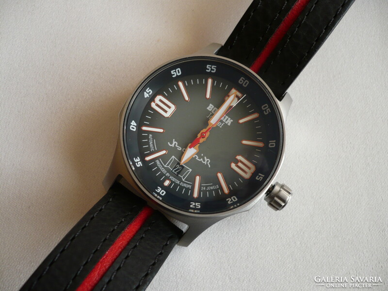 Vostok Europe 6:3 Bozsik limitált kiadású (041/100) extrém ritka automata karóra