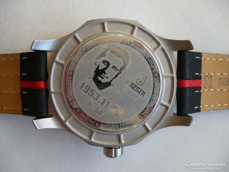 Vostok Europe 6:3 Bozsik limitált kiadású (041/100) extrém ritka automata karóra