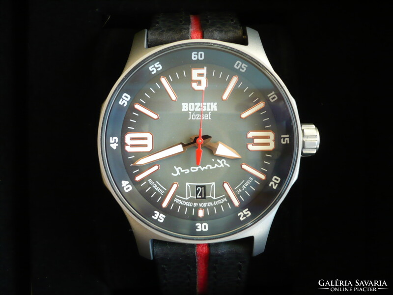 Vostok Europe 6:3 Bozsik limitált kiadású (041/100) extrém ritka automata karóra
