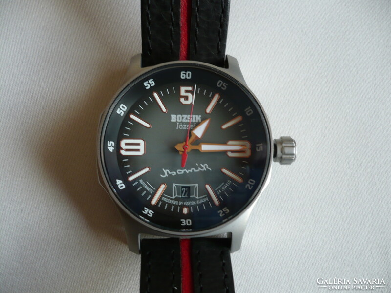 Vostok Europe 6:3 Bozsik limitált kiadású (041/100) extrém ritka automata karóra