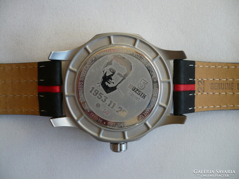 Vostok Europe 6:3 Bozsik limitált kiadású (041/100) extrém ritka automata karóra