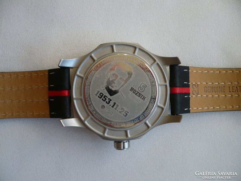 Vostok Europe 6:3 Bozsik limitált kiadású (041/100) extrém ritka automata karóra