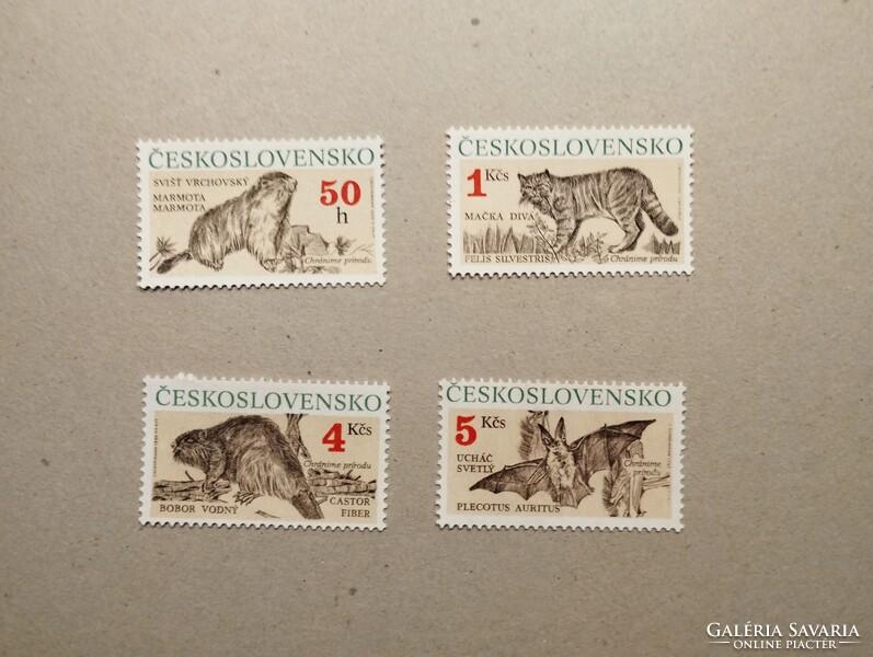 Csehszlovákia - Fauna, Vadállatok 1990