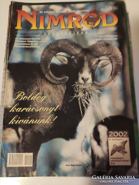 Nimród 6 db folyóirat,vadászújság